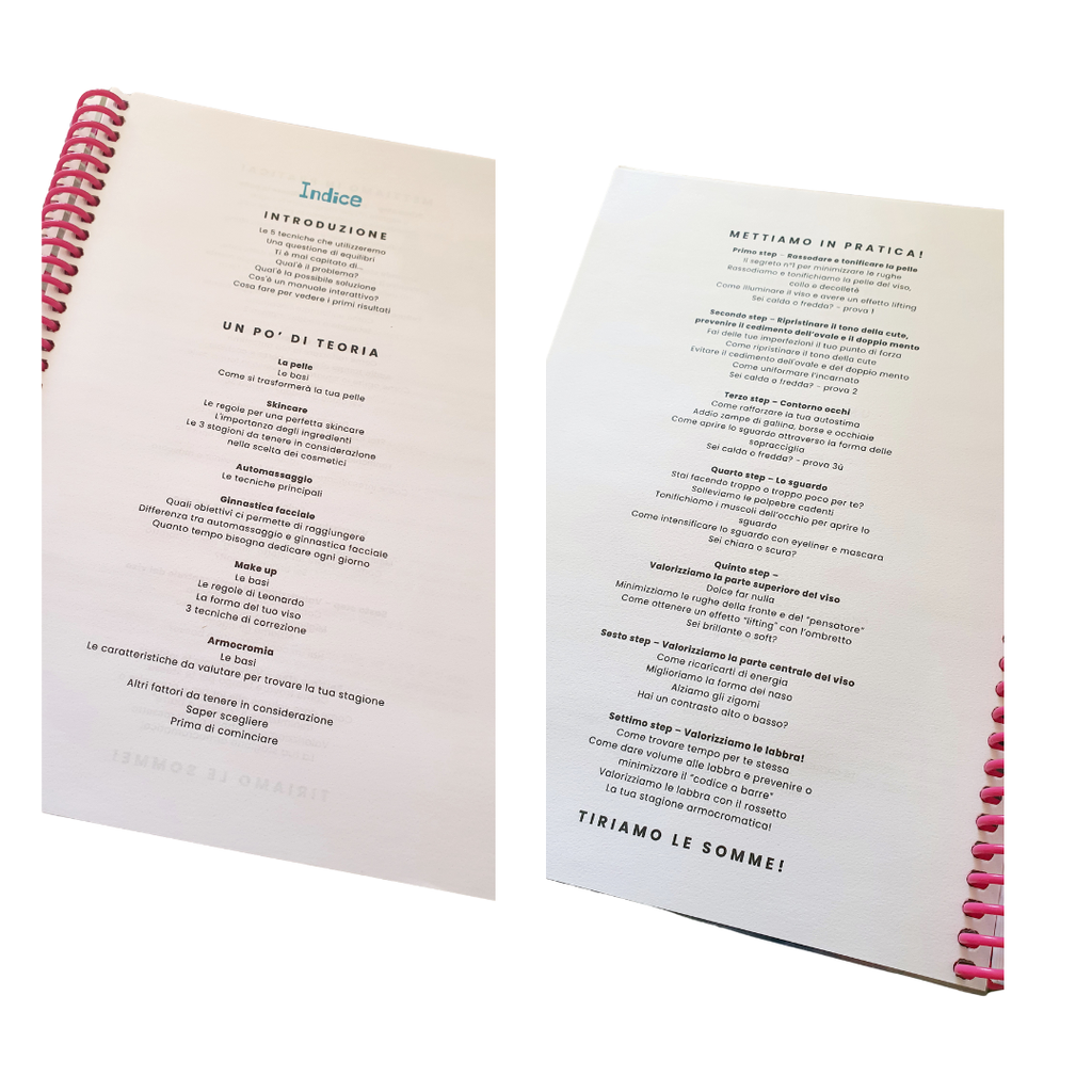 MANUALE SEMPLICEMENTE BELLA!