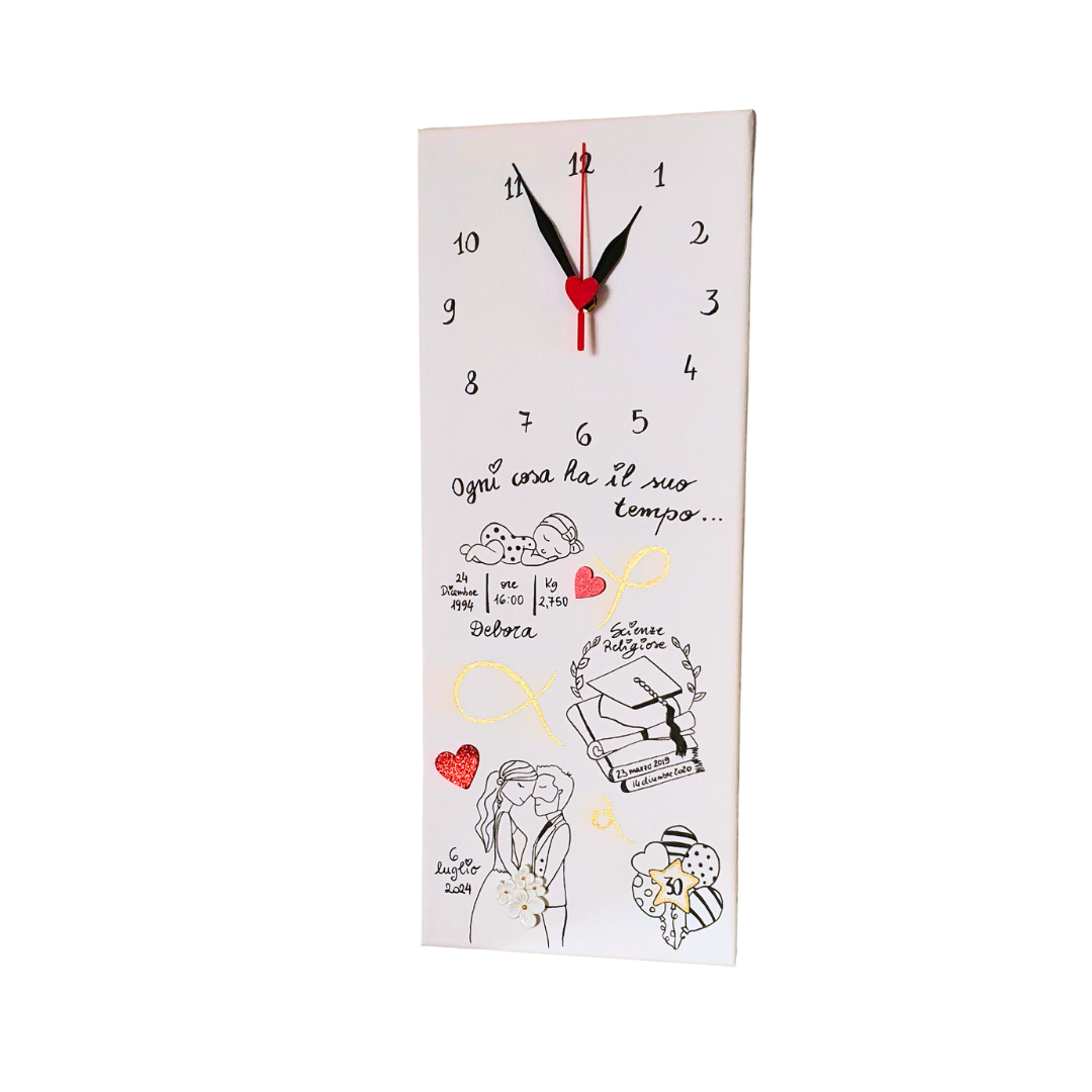 OROLOGIO DA MURO PERSONALIZZATO