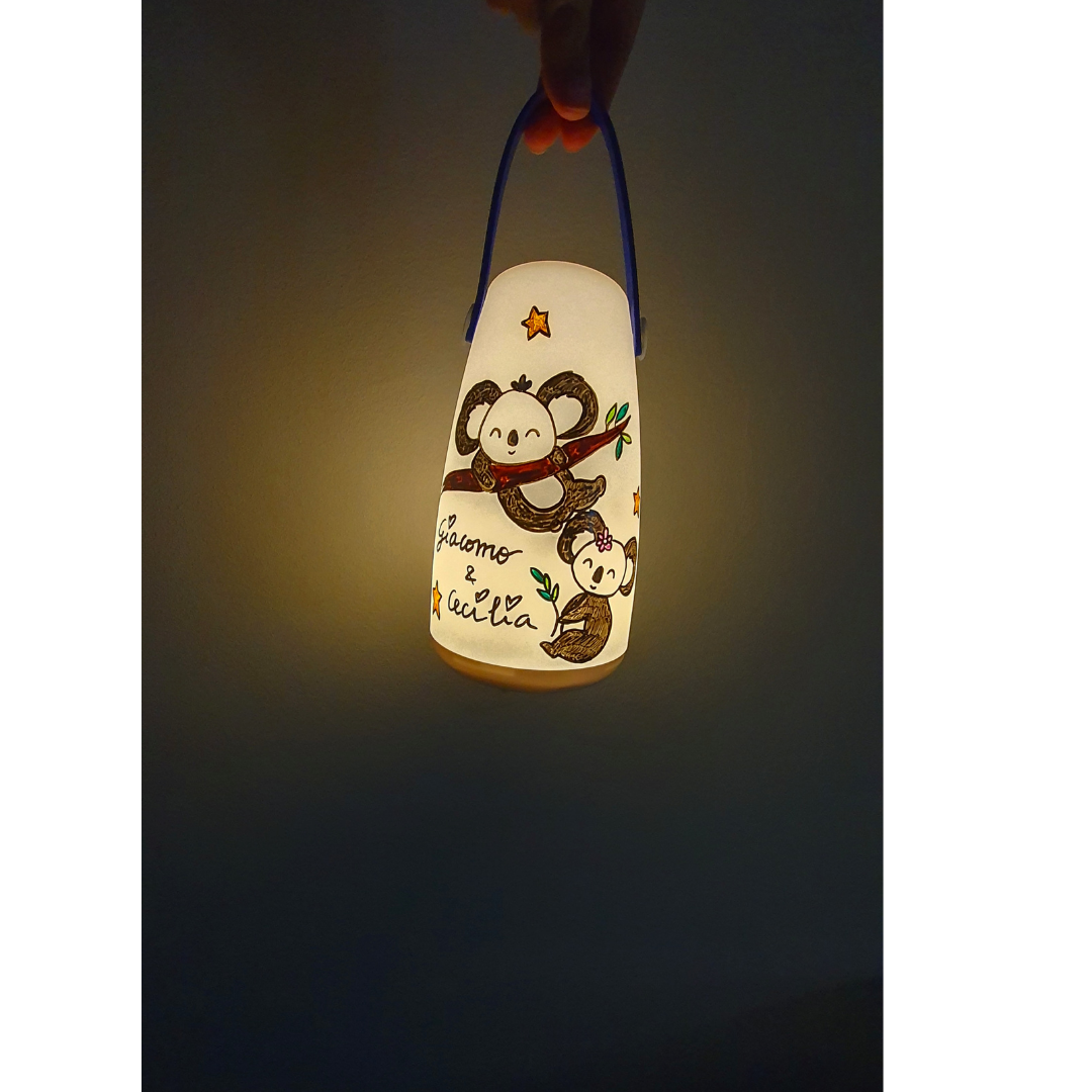 LAMPADA PERSONALIZZATA CON OPZIONE CANZONE - LANTERNA