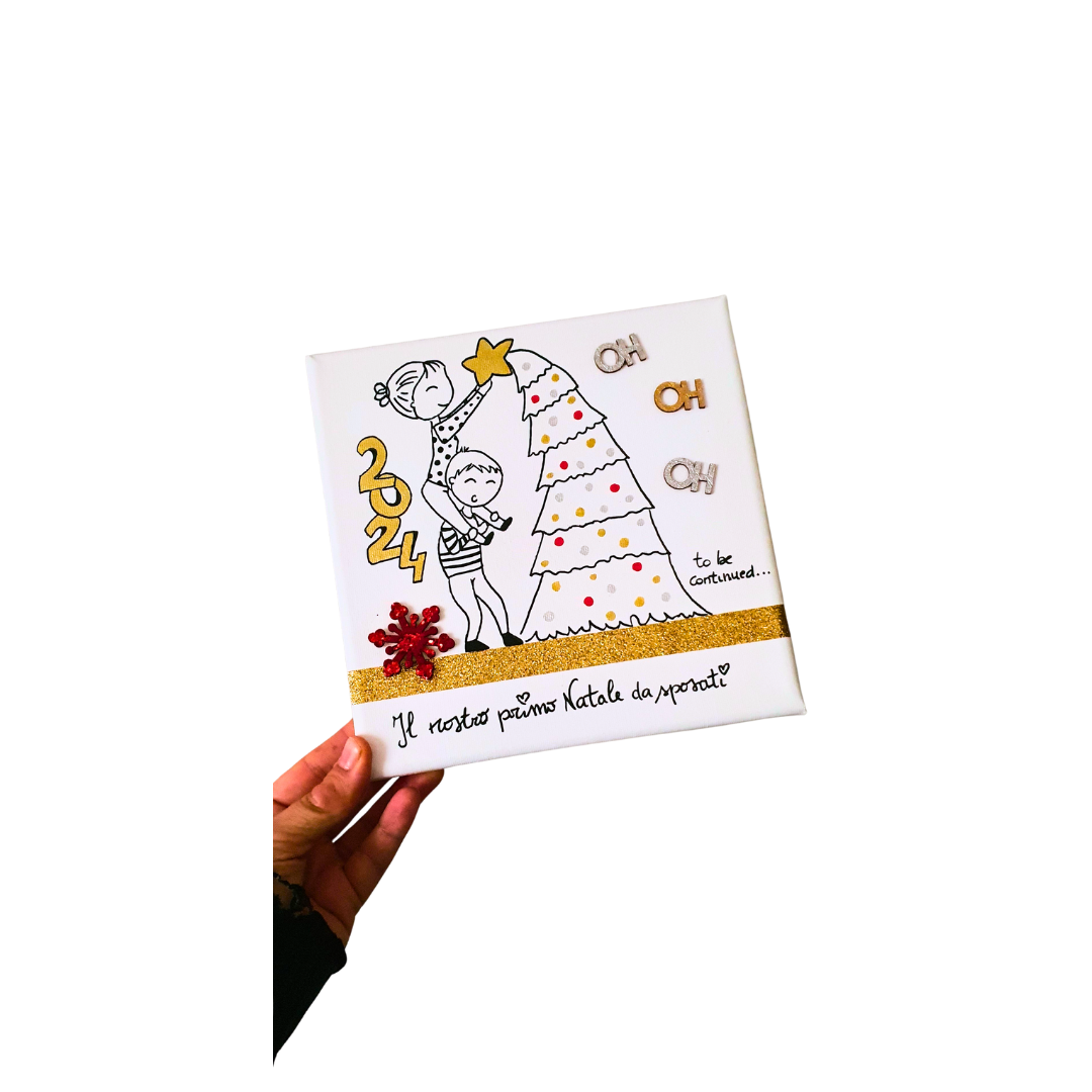 QUADRETTO "IL NOSTRO PRIMO NATALE"