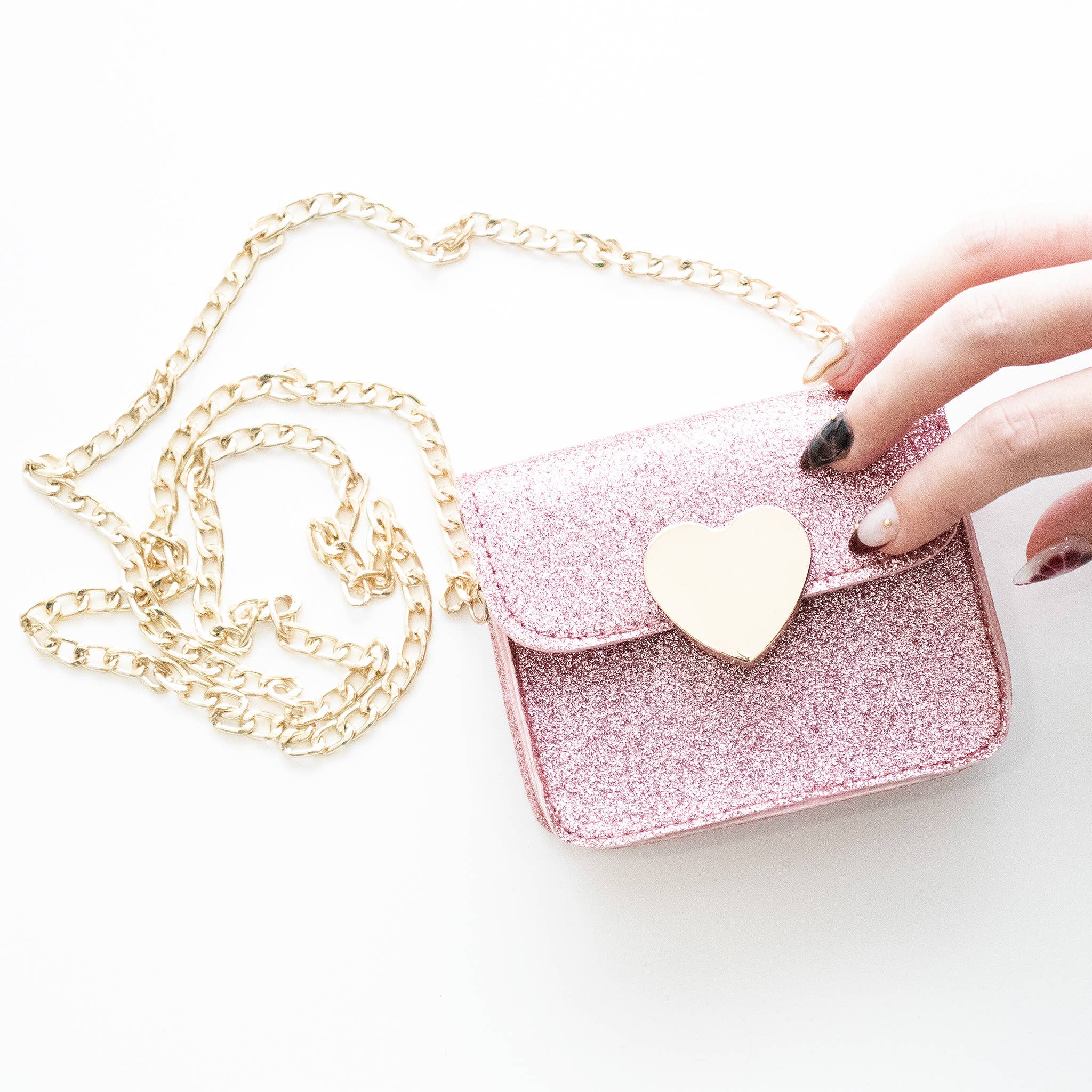 Novità 2026 Borsa a tracolla per bambini - Mini-Love Rosa
