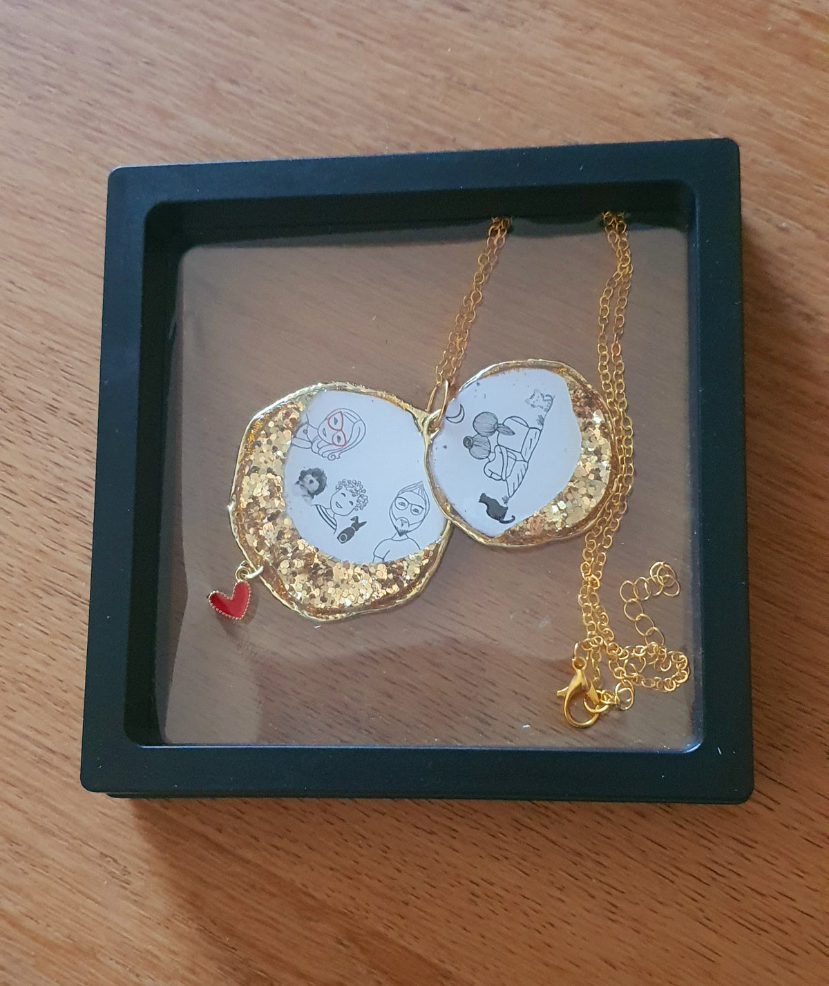 💎 COLLANA PERSONALIZZATA IN RESINA CON ILLUSTRAZIONE