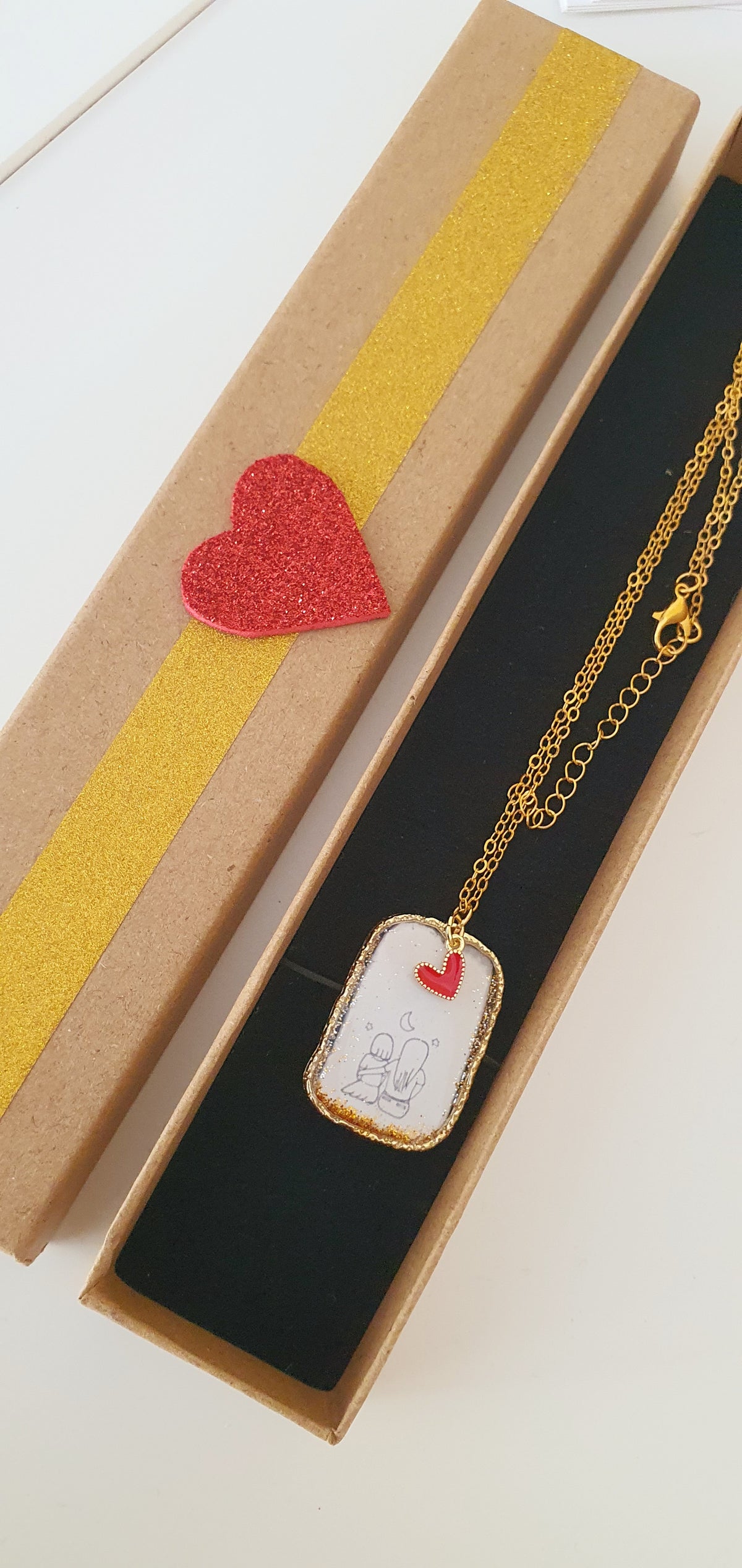 💎 COLLANA PERSONALIZZATA IN RESINA CON ILLUSTRAZIONE