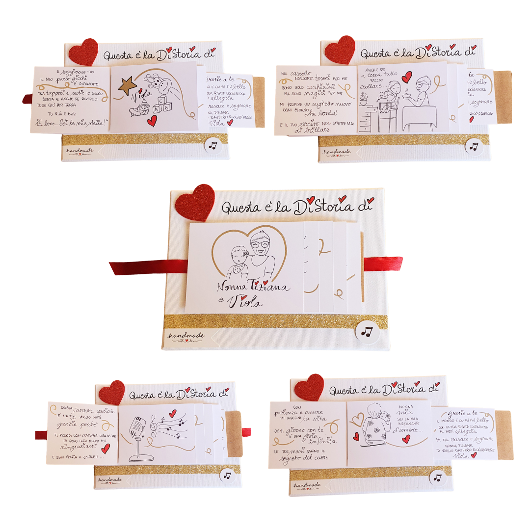 LIBRO MAGICO CON STORIA NARRATA O CANZONE PERSONALIZZATA