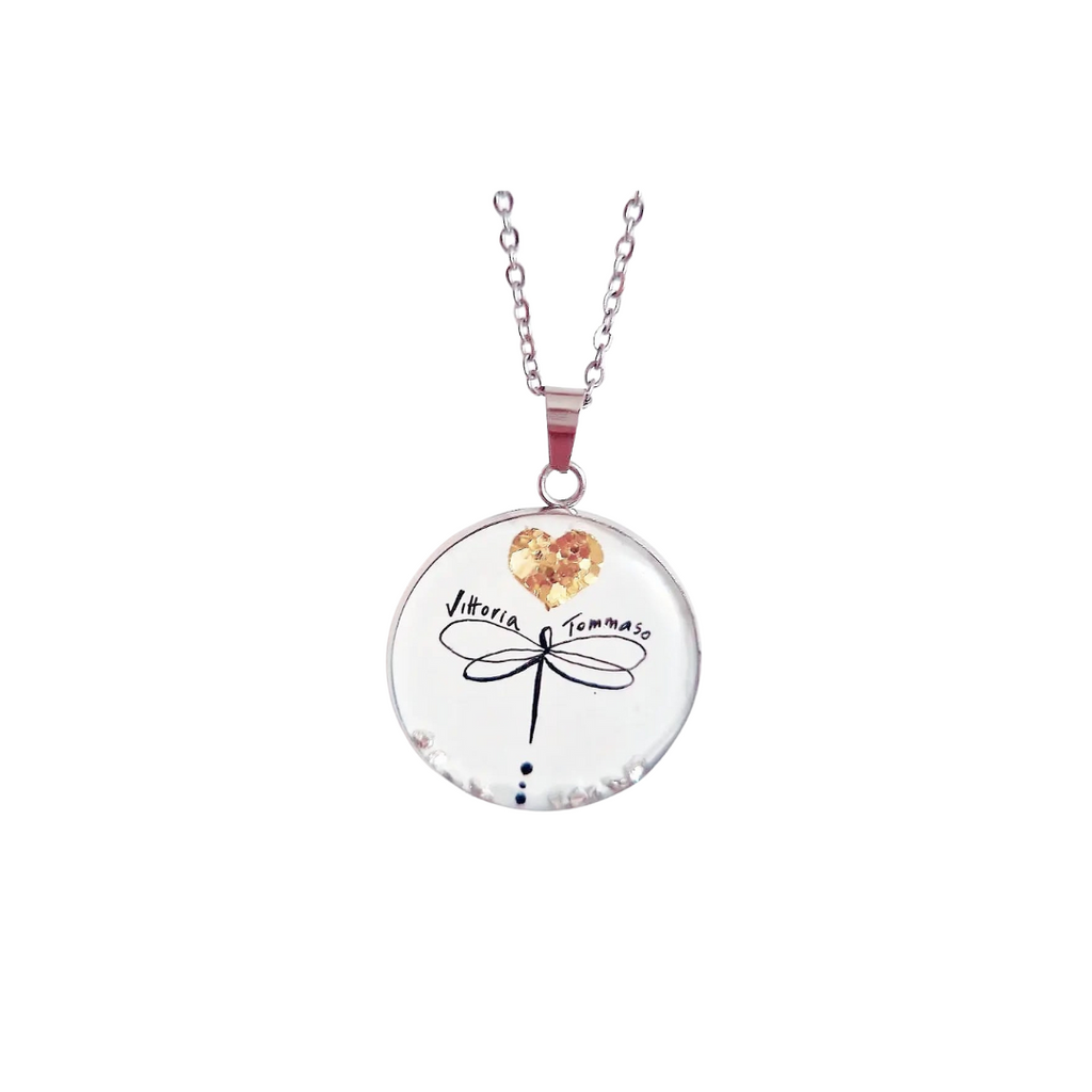 💎 COLLANA PERSONALIZZATA IN RESINA CON ILLUSTRAZIONE