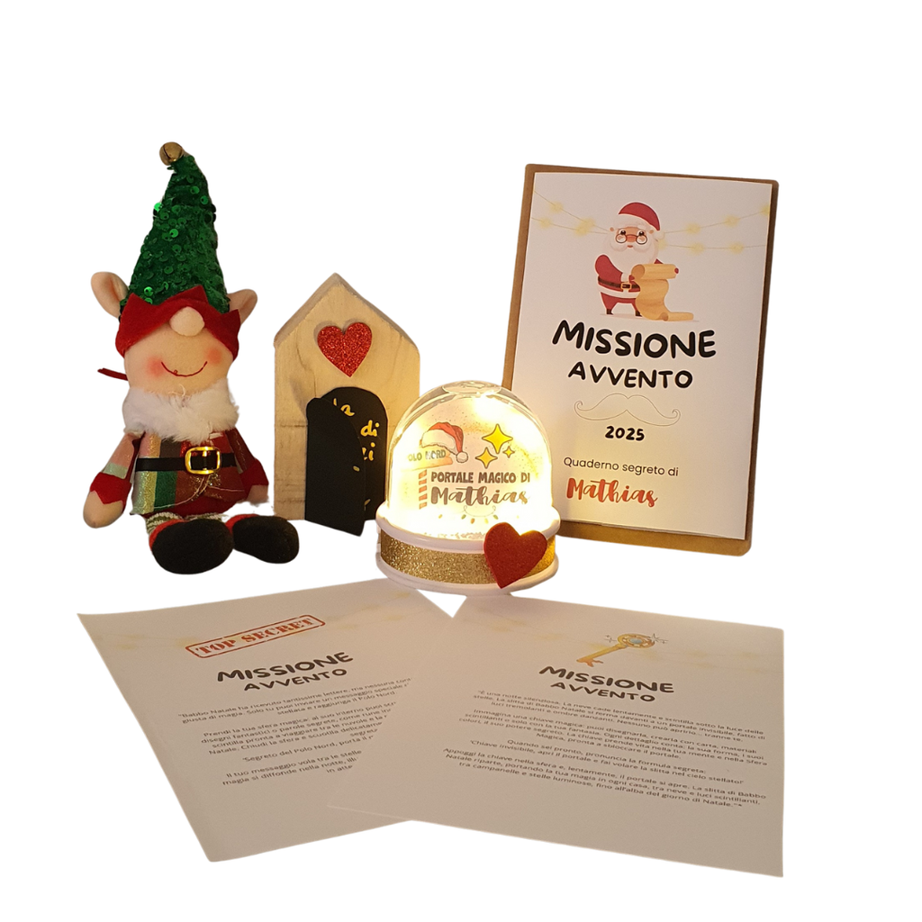 "SOLO PER CHI HA GIA' IL CALENDARIO 2024 - INSERTI 2025 - CALENDARIO DELL'AVVENTO" + QUADERNO DELLE MISSIONI