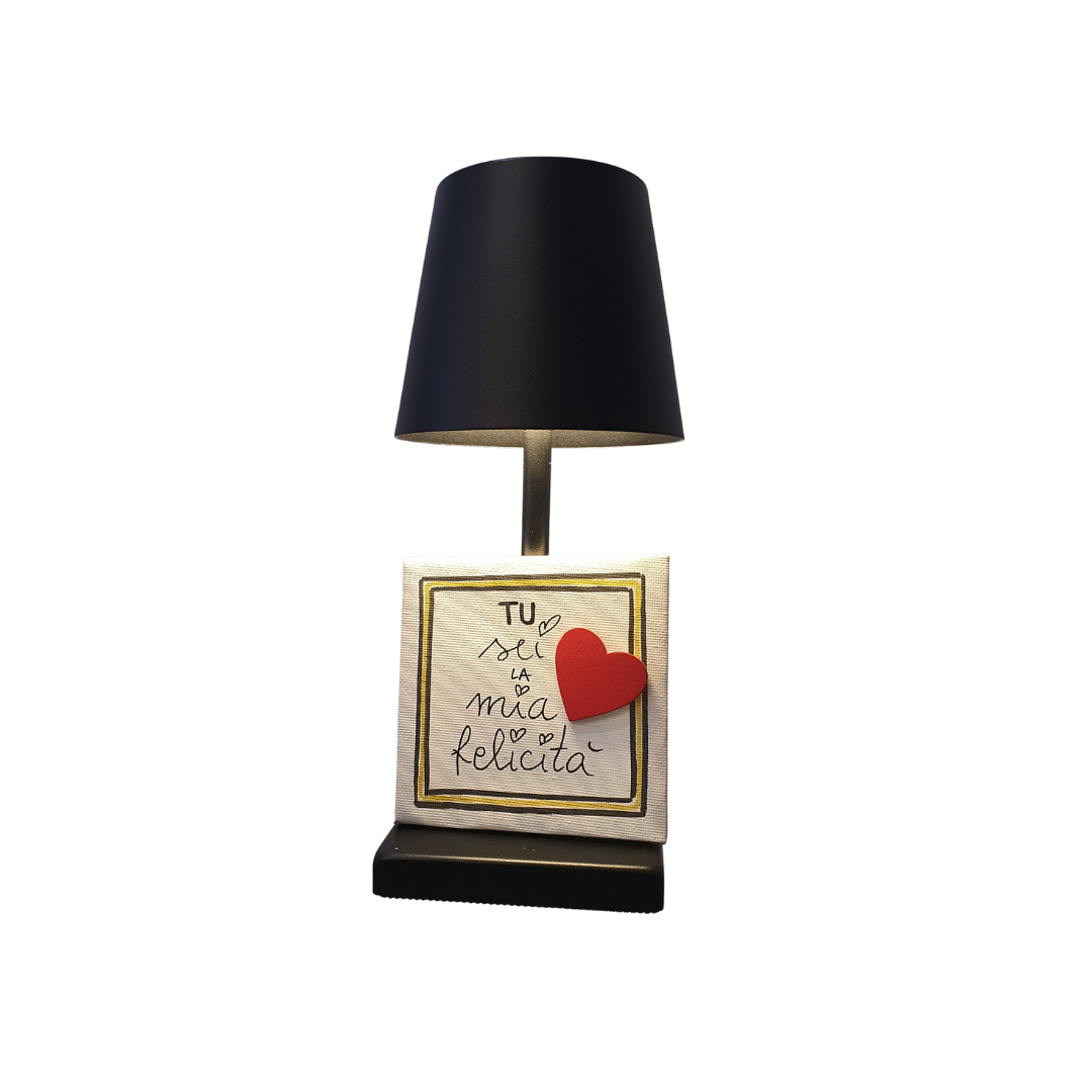 LAMPADA PERSONALIZZATA CON OPZIONE CANZONE O AUDIOSTORIA - TOUCH