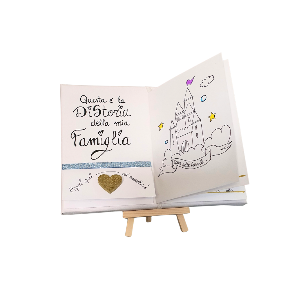 QUADRO-LIBRO CON STORIA PERSONALIZZATA E AUDIOSTORIA