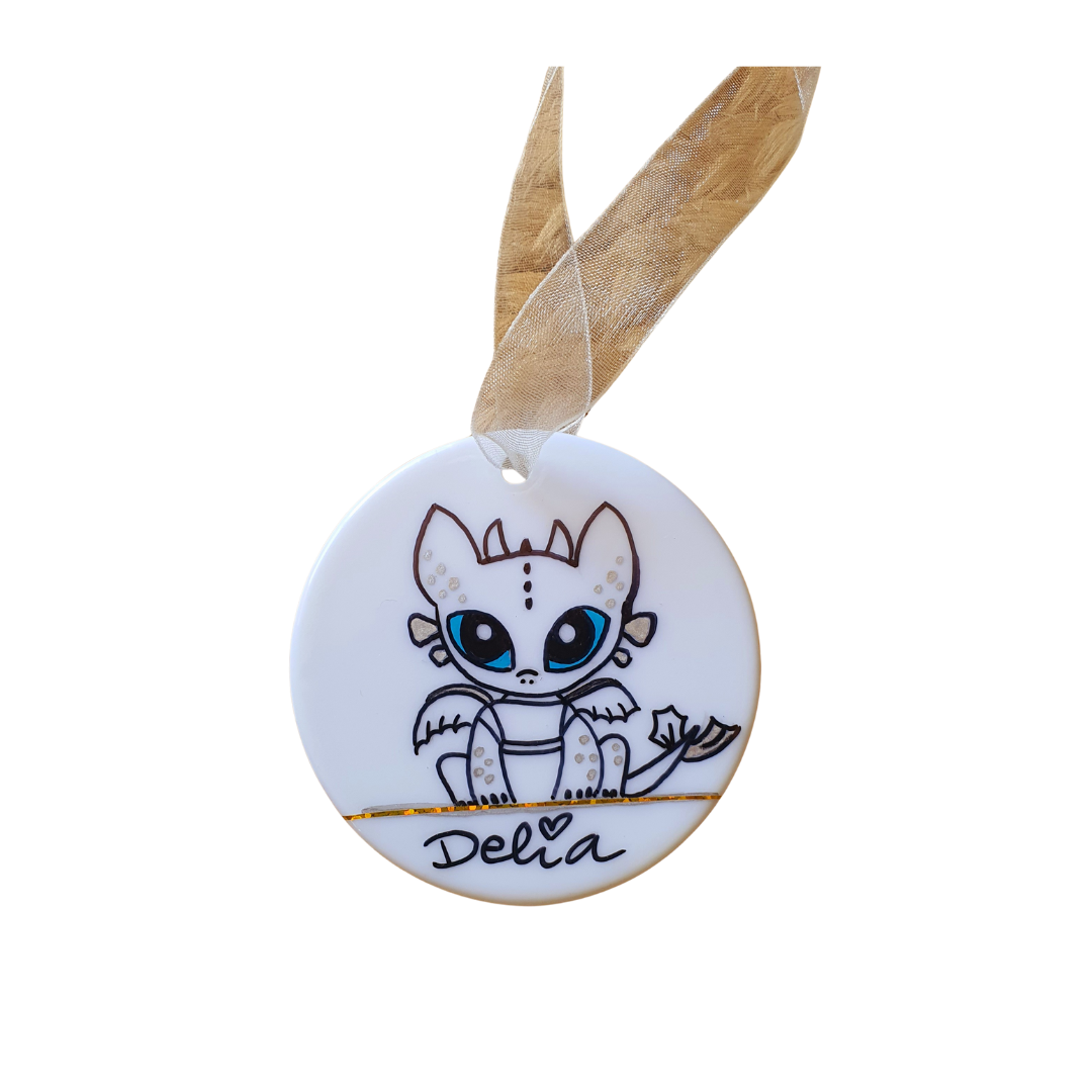 CIONDOLO IN CERAMICA PERSONALIZZATO