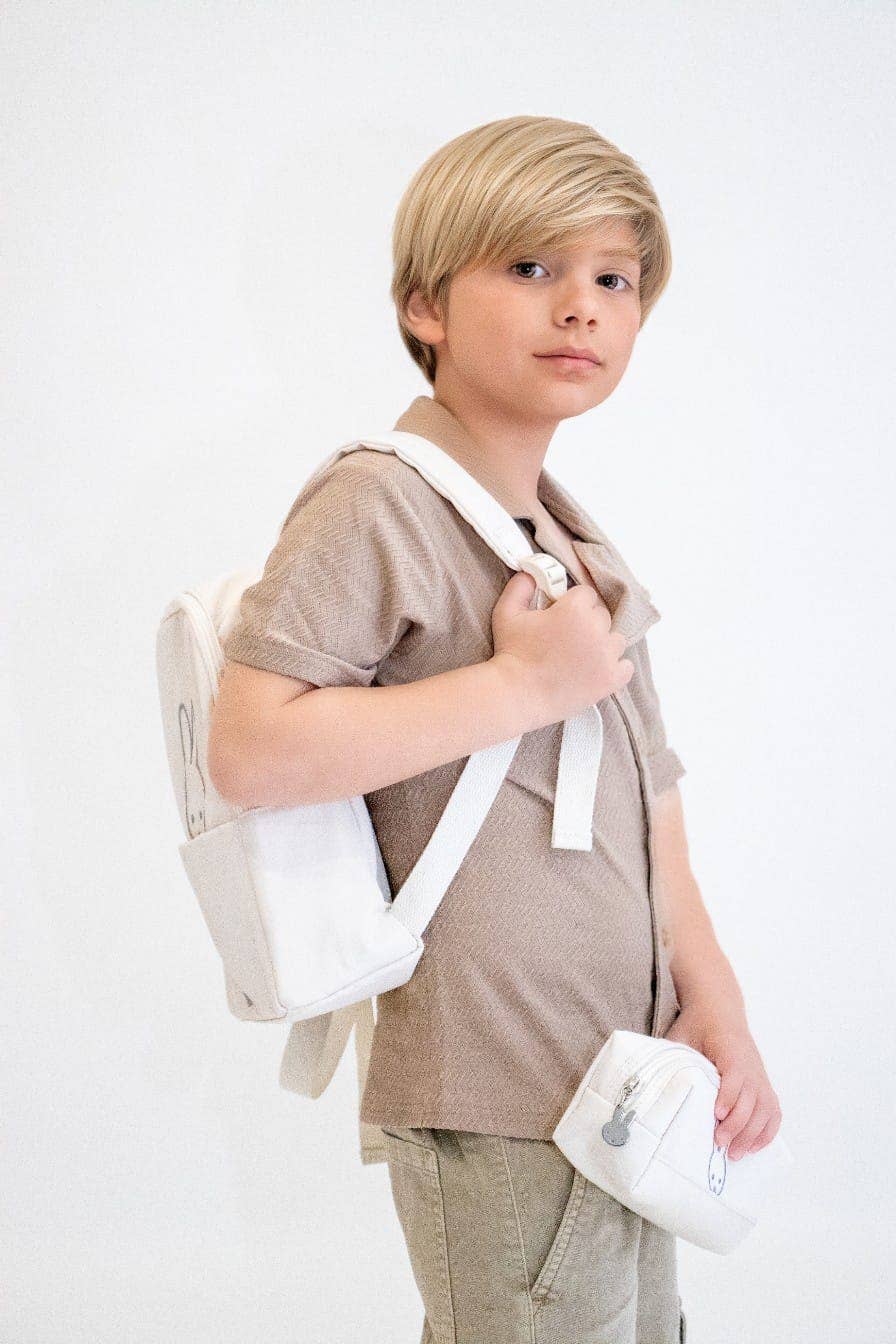 Zaino beige per bambini