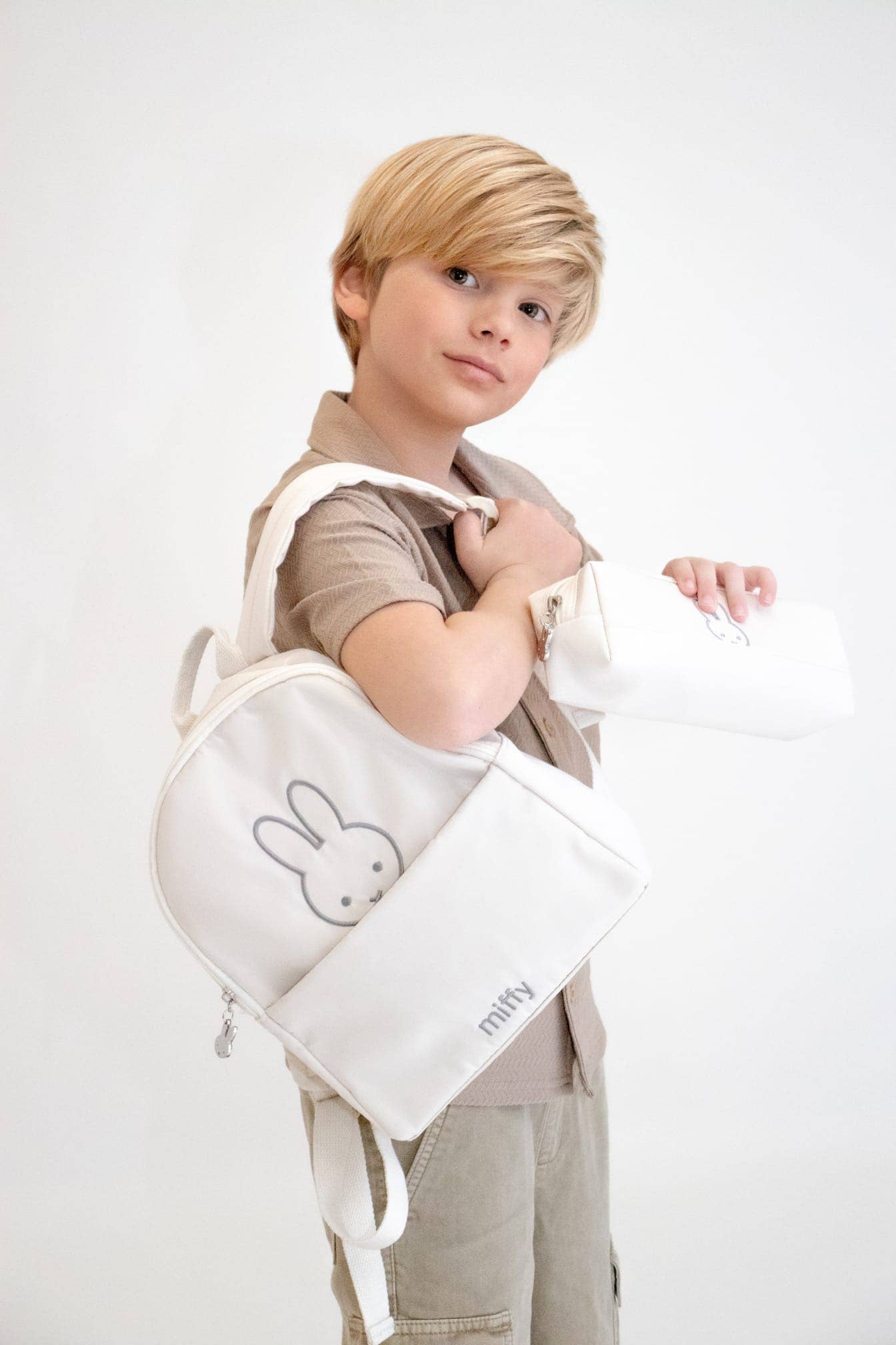 Zaino beige per bambini