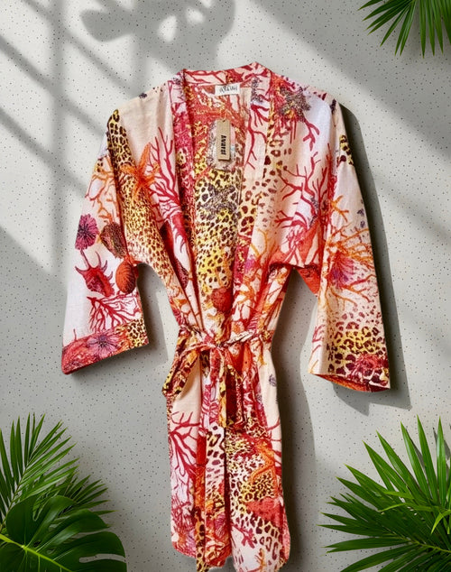 Beach Kimono 🪭 Corallo