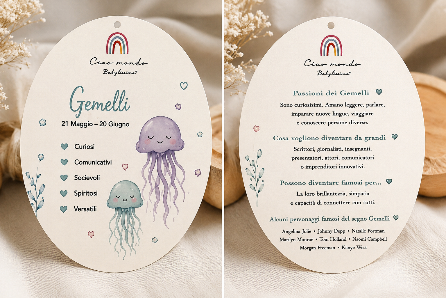 Card Segno Zodiacale