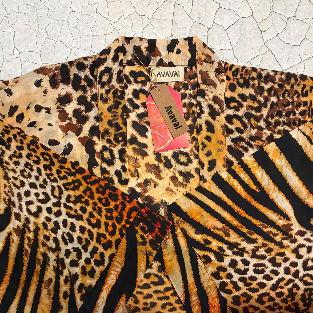 Beach Kimono 🪭 Animal Print