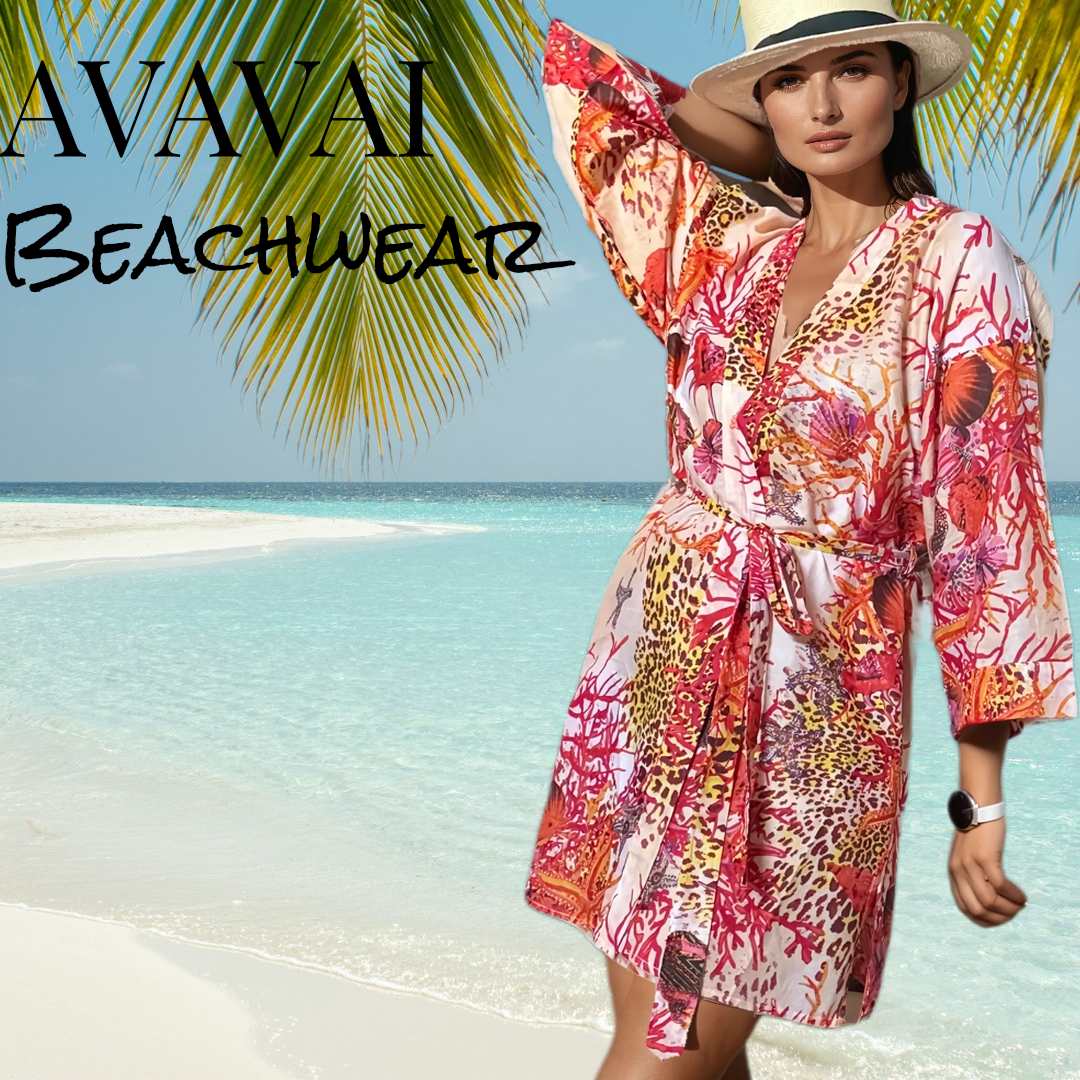 Beach Kimono 🪭 Corallo