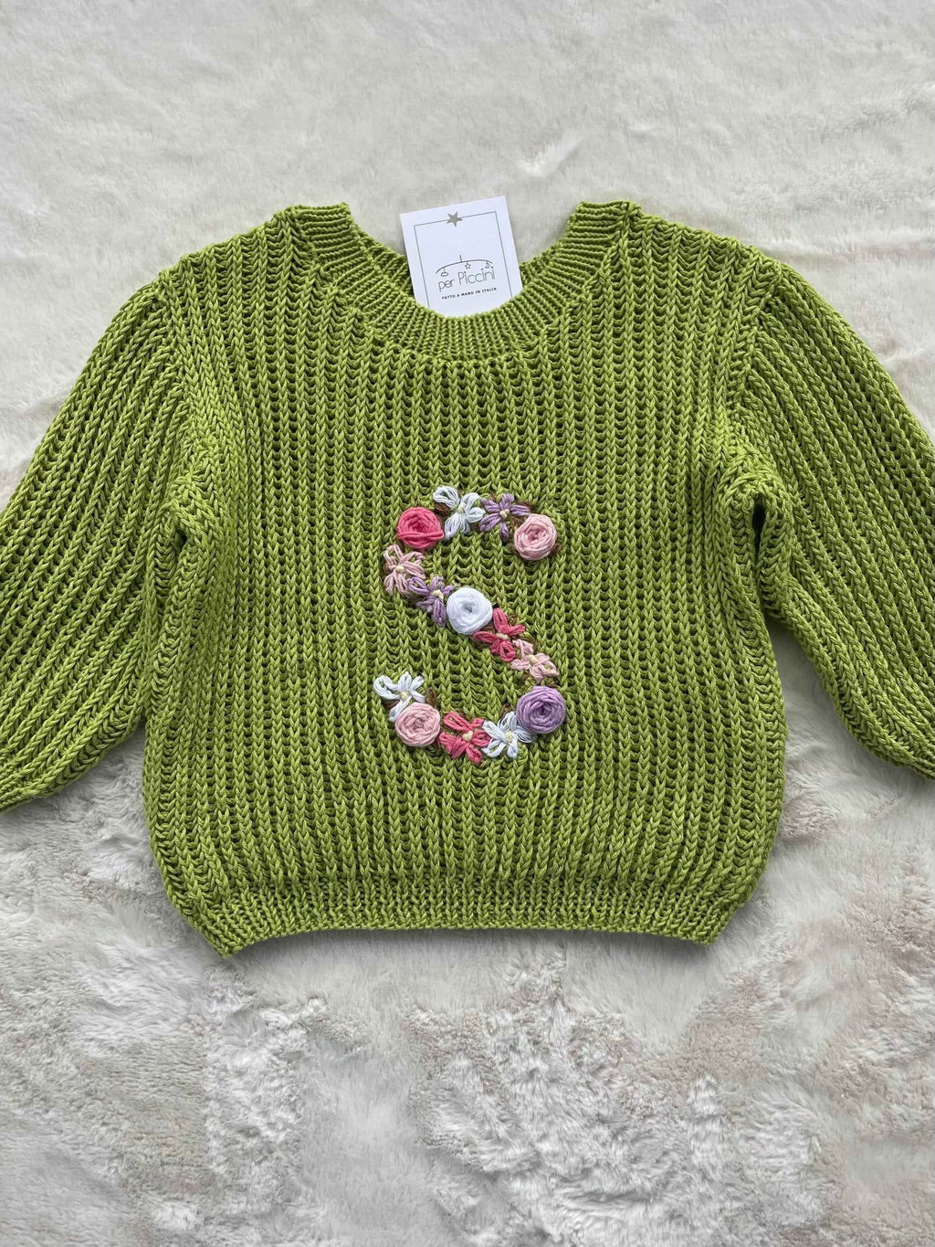 Maglione nuvola in cotone per neonato