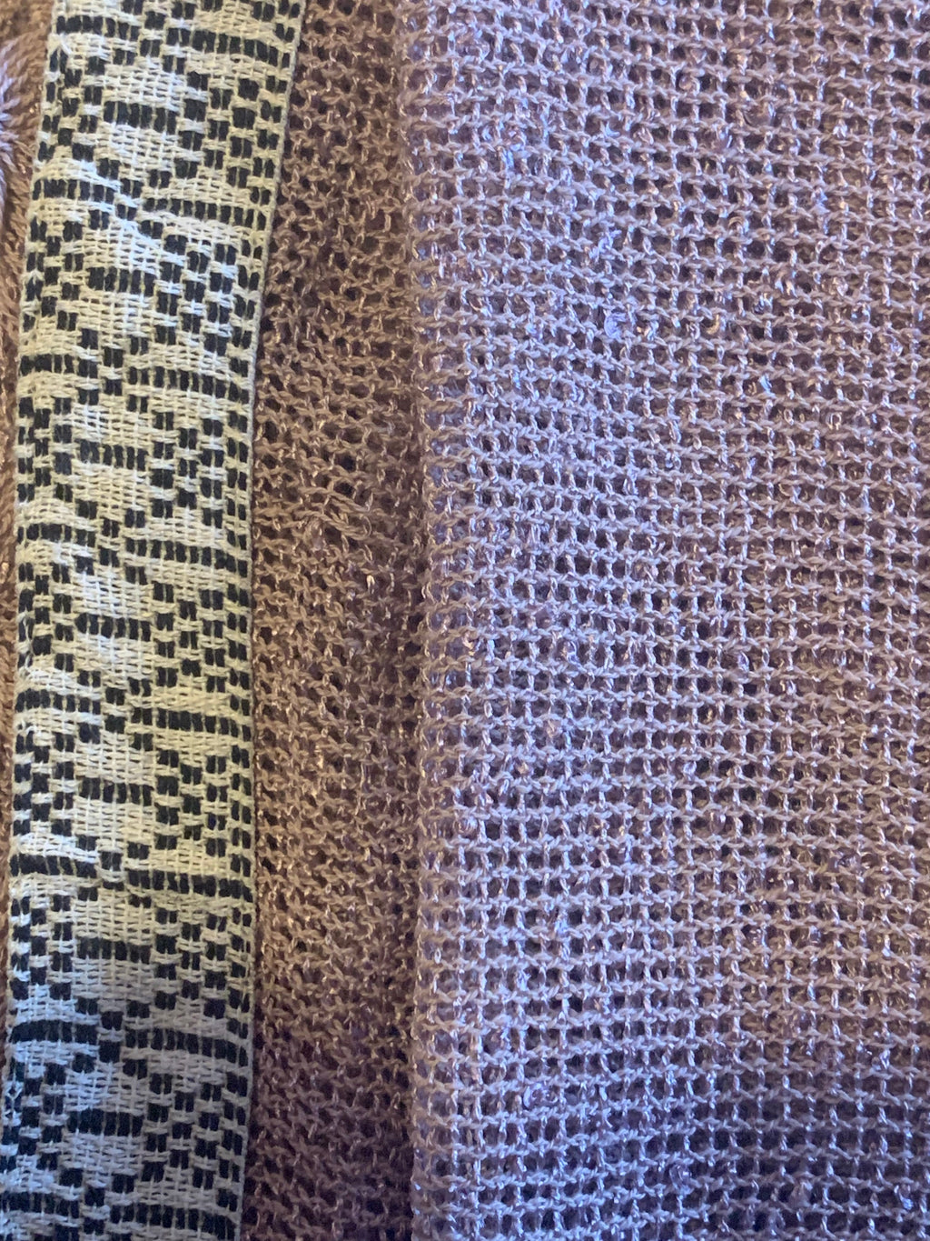 Caftano con fascia in cotone grezzo naturale 🌱 Rosa Antico