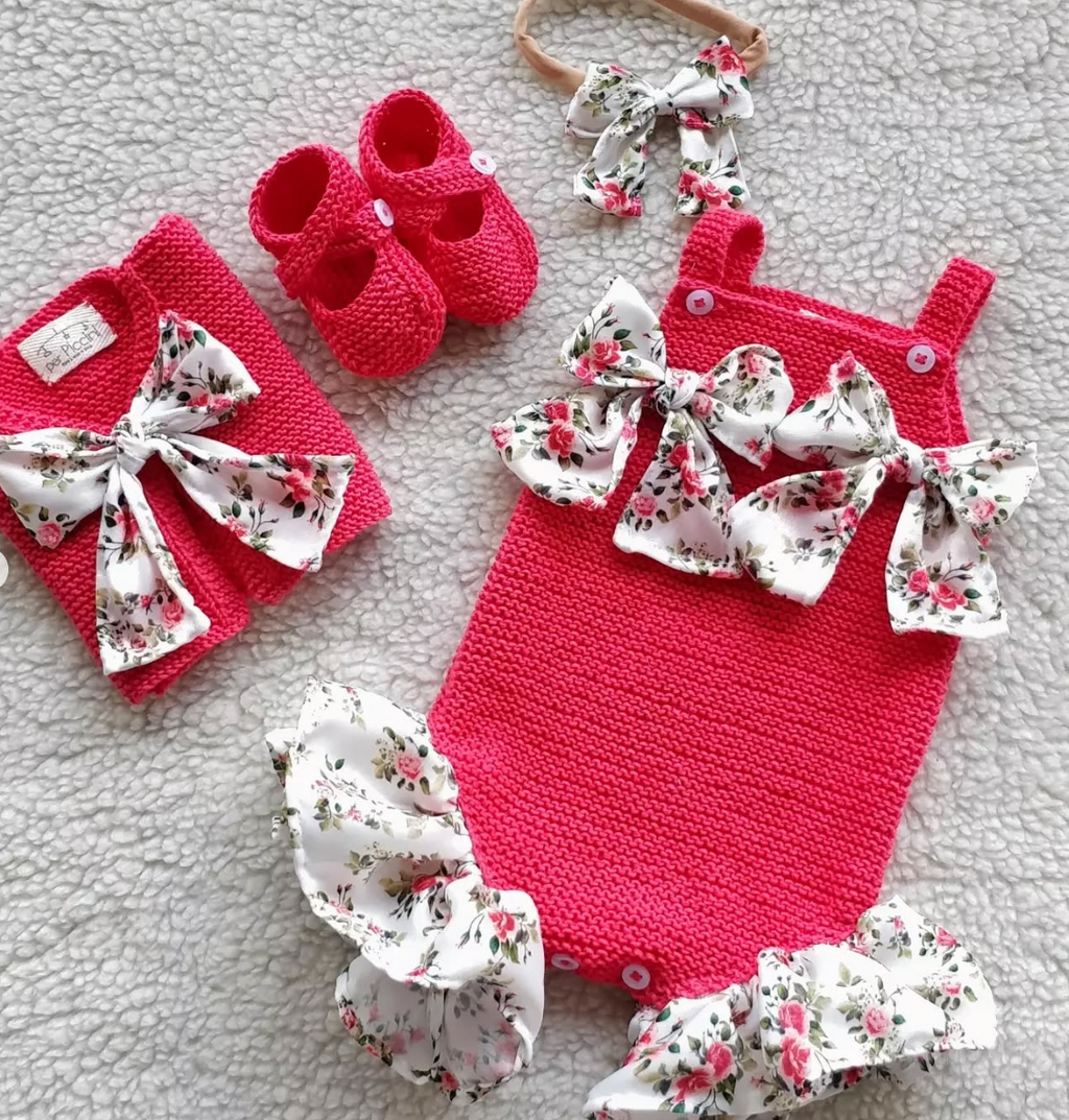 Completino nascita Babyfiocco in cotone