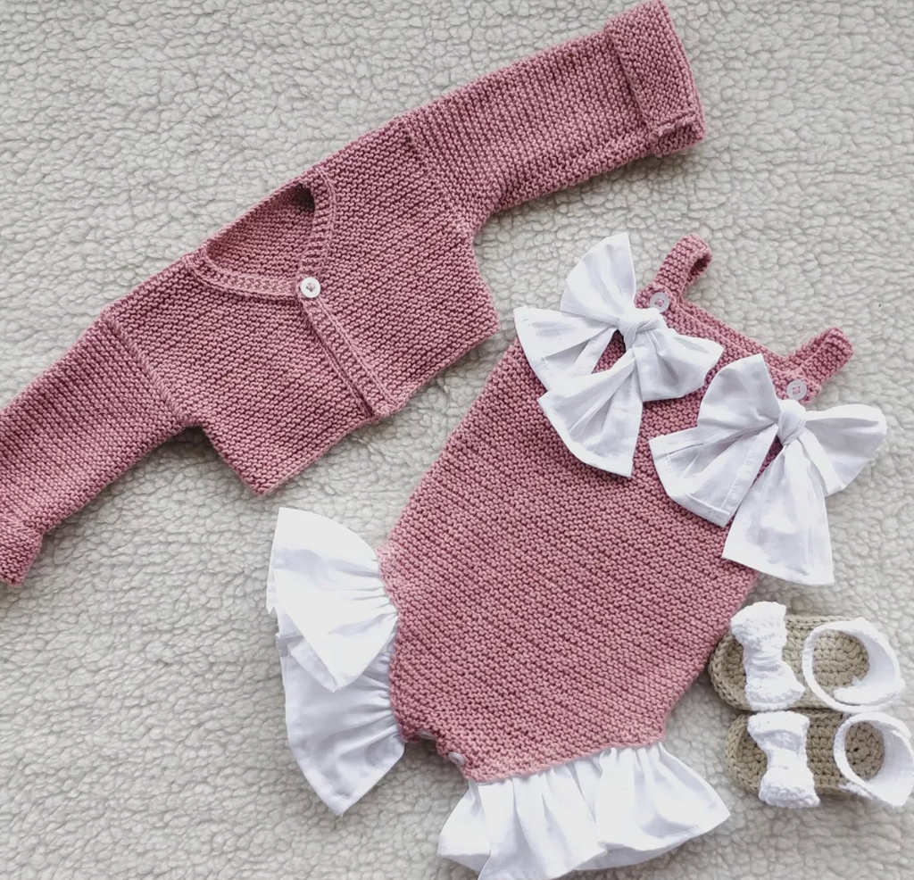 Completino nascita Babyfiocco in cotone