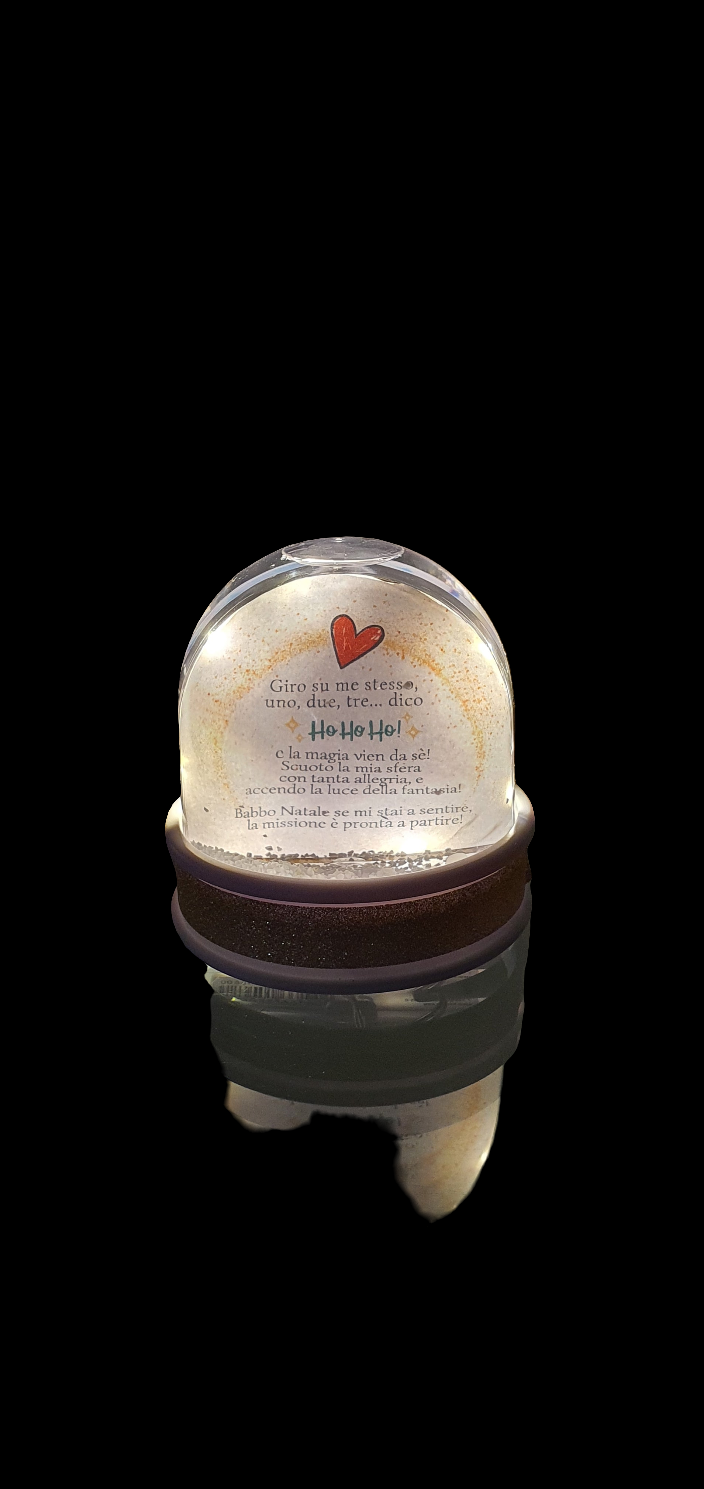 SFERA MAGICA AIUTANTE DI BABBO NATALE