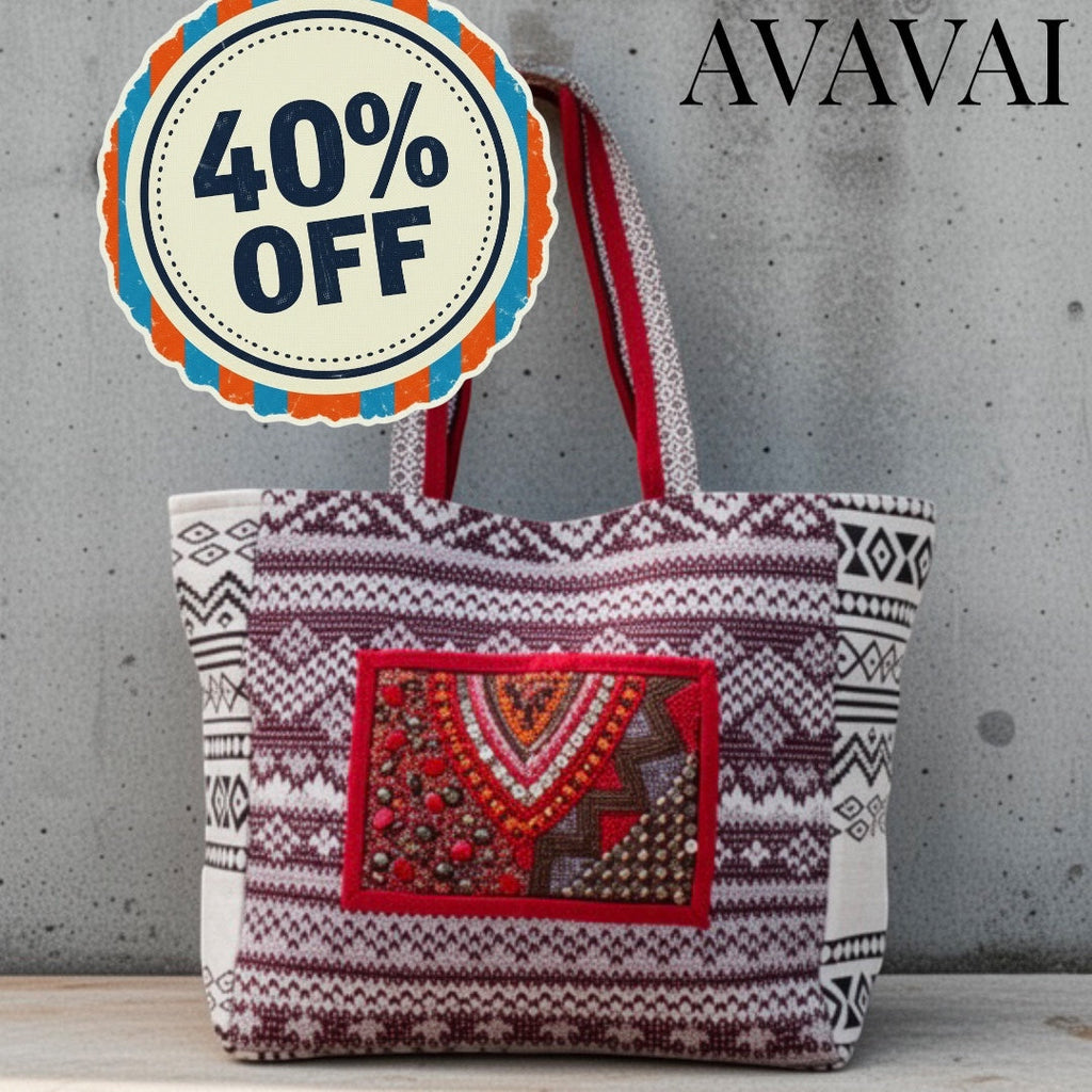 Borsa Ricamata a mano 🌵Ethnic