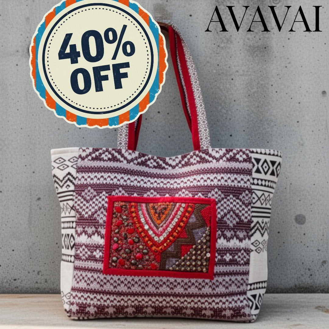 Borsa Ricamata a mano 🌵Ethnic