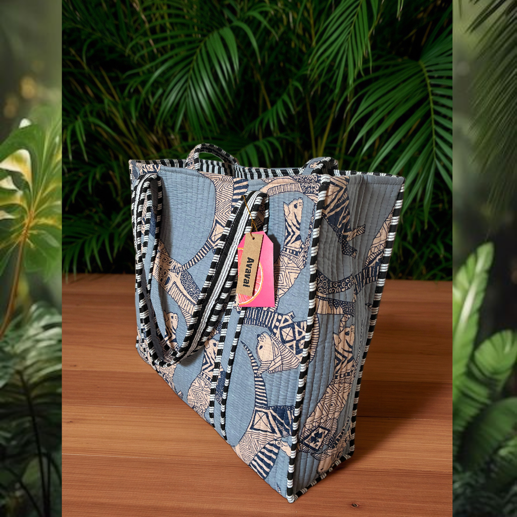 Kitty Tote Bag 🐾 Celeste