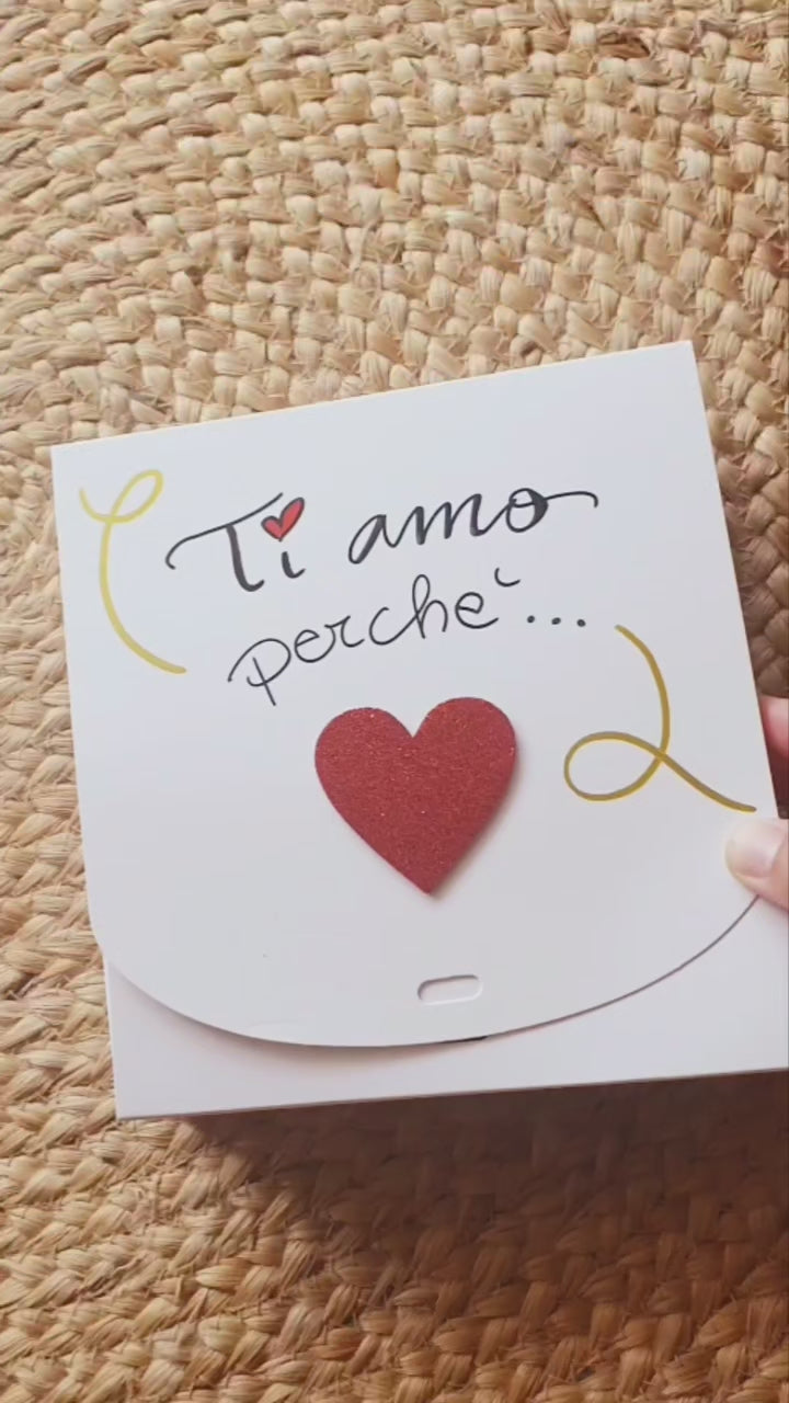 SCRIGNO “TI AMO”