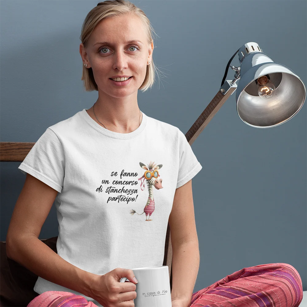 T-shirt Se Fanno un Concorso di Stanchezza Partecipo