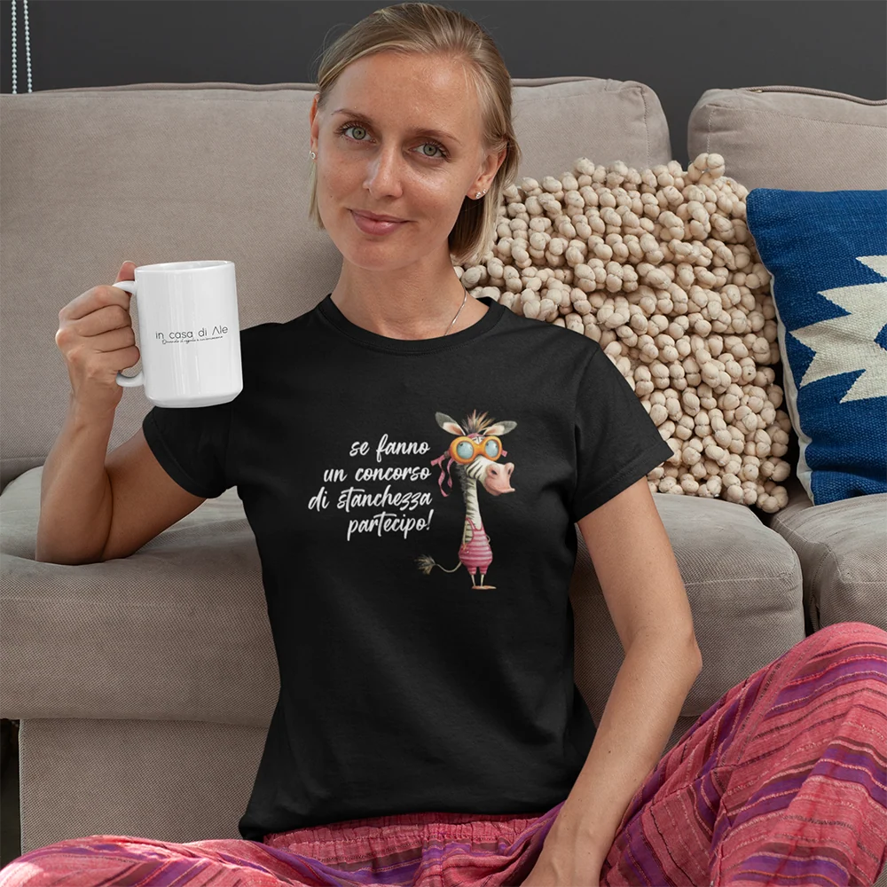 T-shirt Se Fanno un Concorso di Stanchezza Partecipo