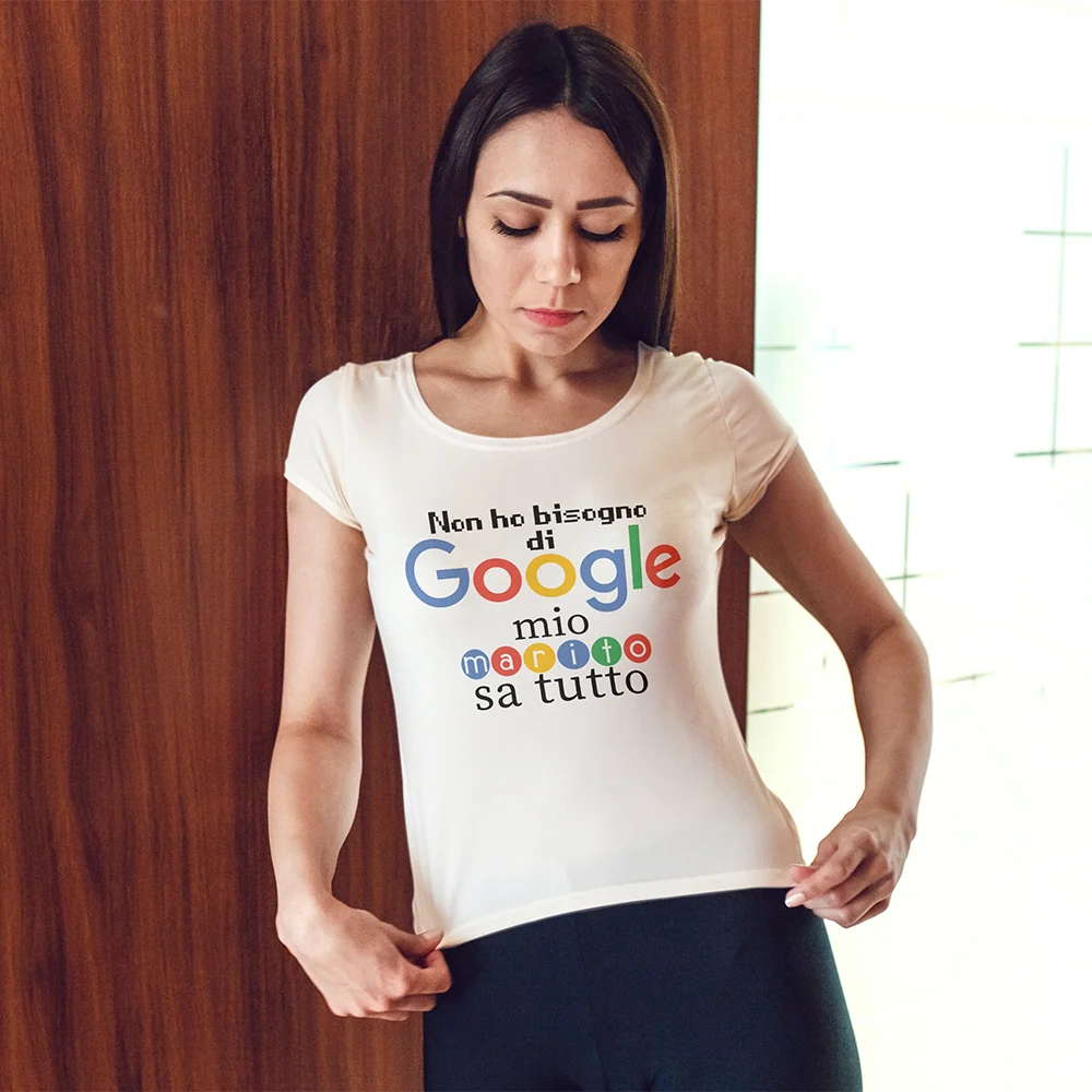 T-shirt Sa Tutto Moglie o Marito – Maglietta ironica donna e uomo