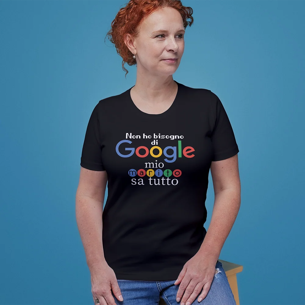 T-shirt Sa Tutto Moglie o Marito – Maglietta ironica donna e uomo