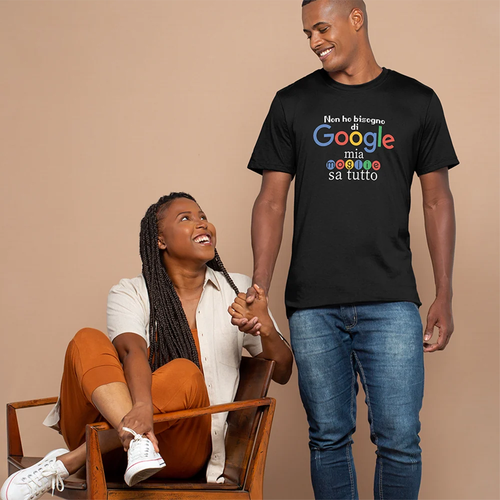 T-shirt Sa Tutto Moglie o Marito – Maglietta ironica donna e uomo