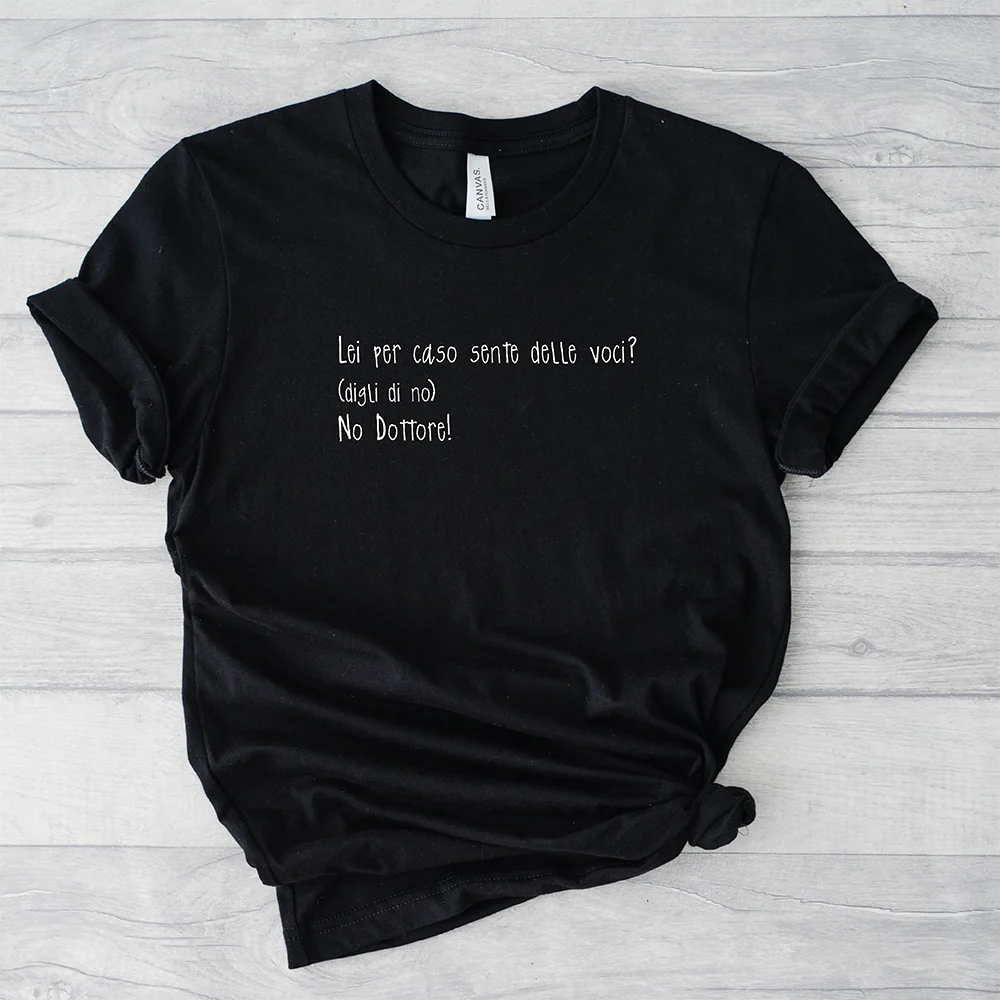 T-shirt Sento Voci – Maglietta sarcastica donna e uomo