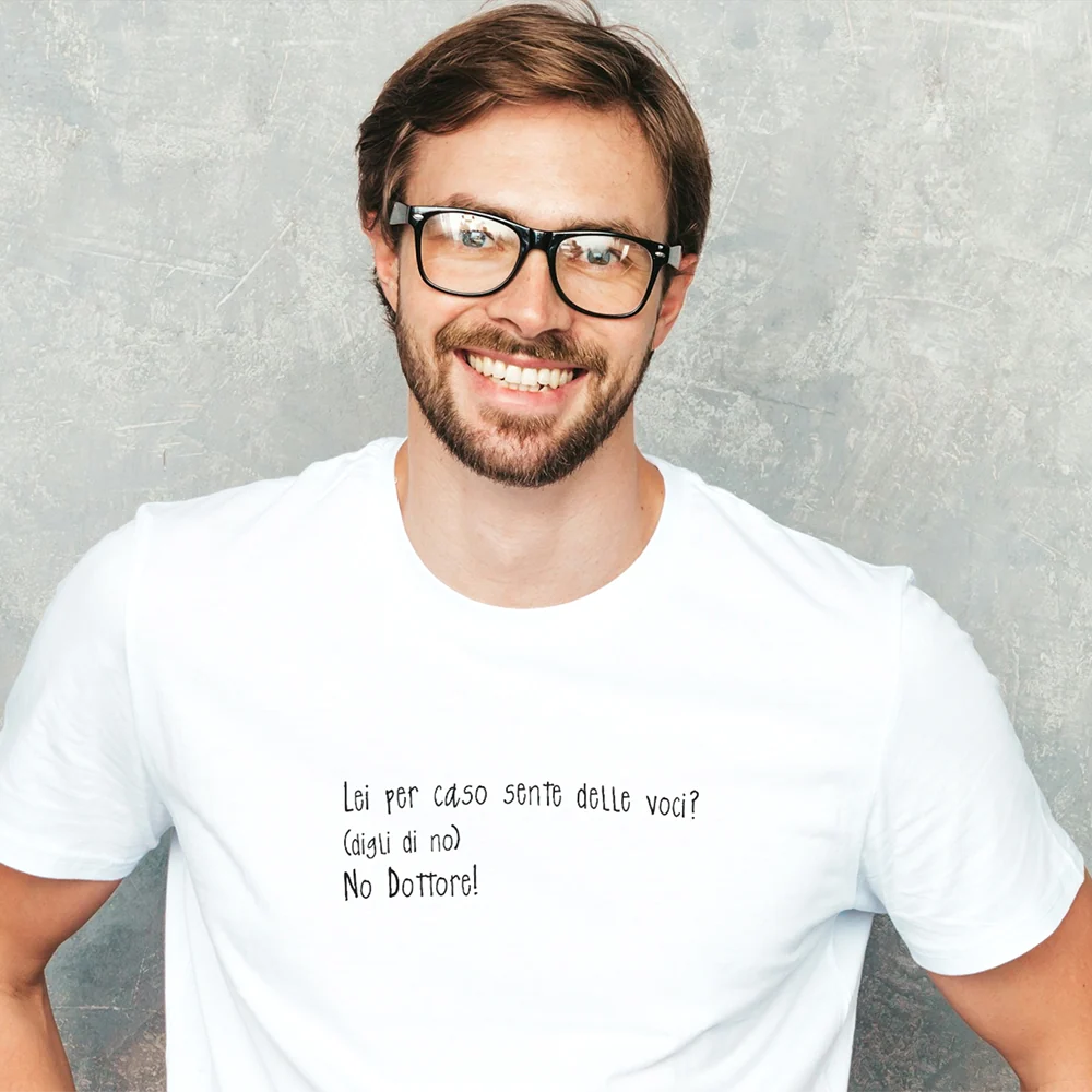 T-shirt Sento Voci – Maglietta sarcastica donna e uomo