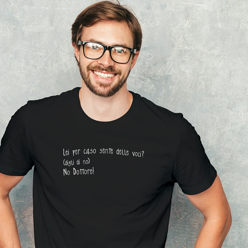 T-shirt Sento Voci – Maglietta sarcastica donna e uomo